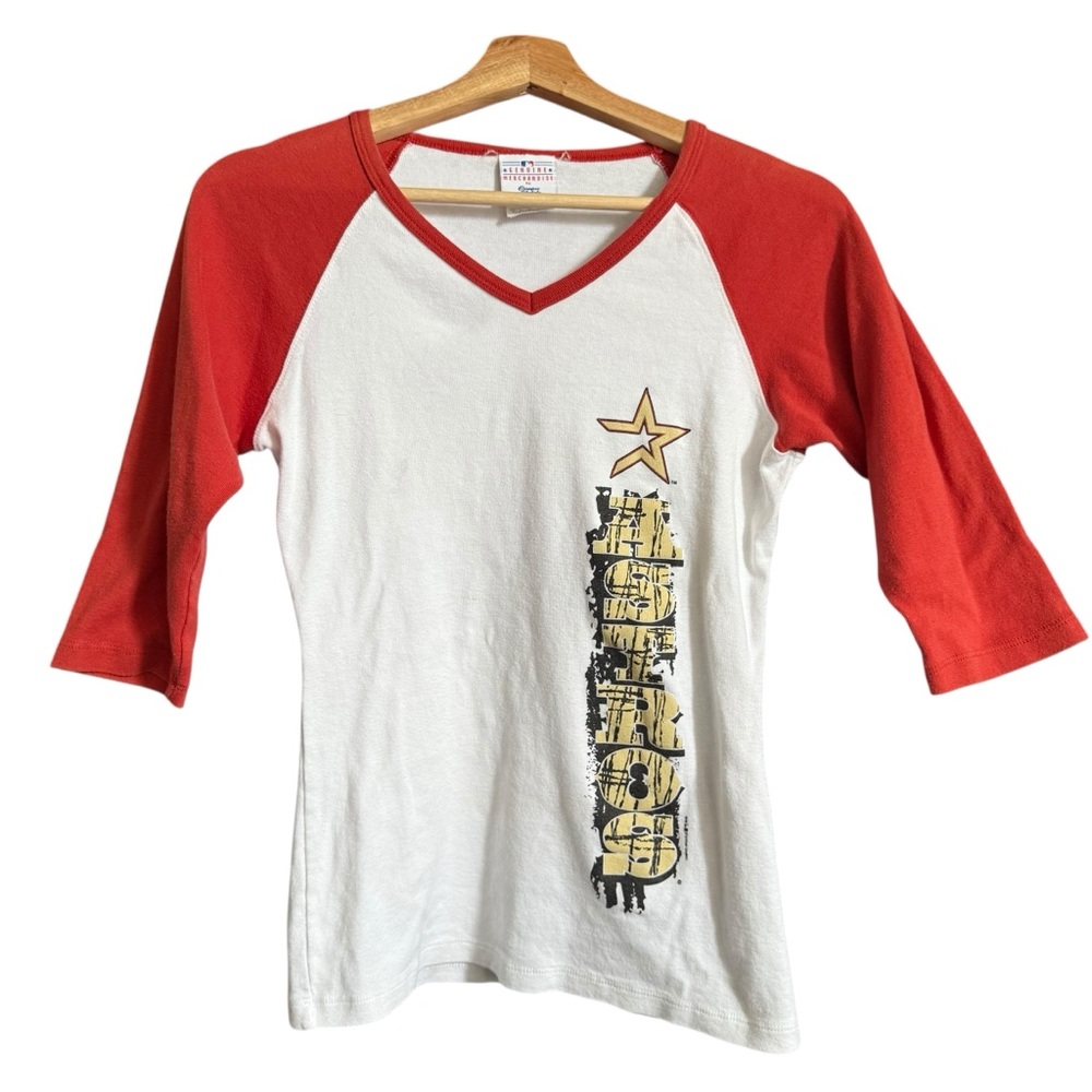 Y2K 2010 Houston Astros MLB Baseball Tee Womens Medium